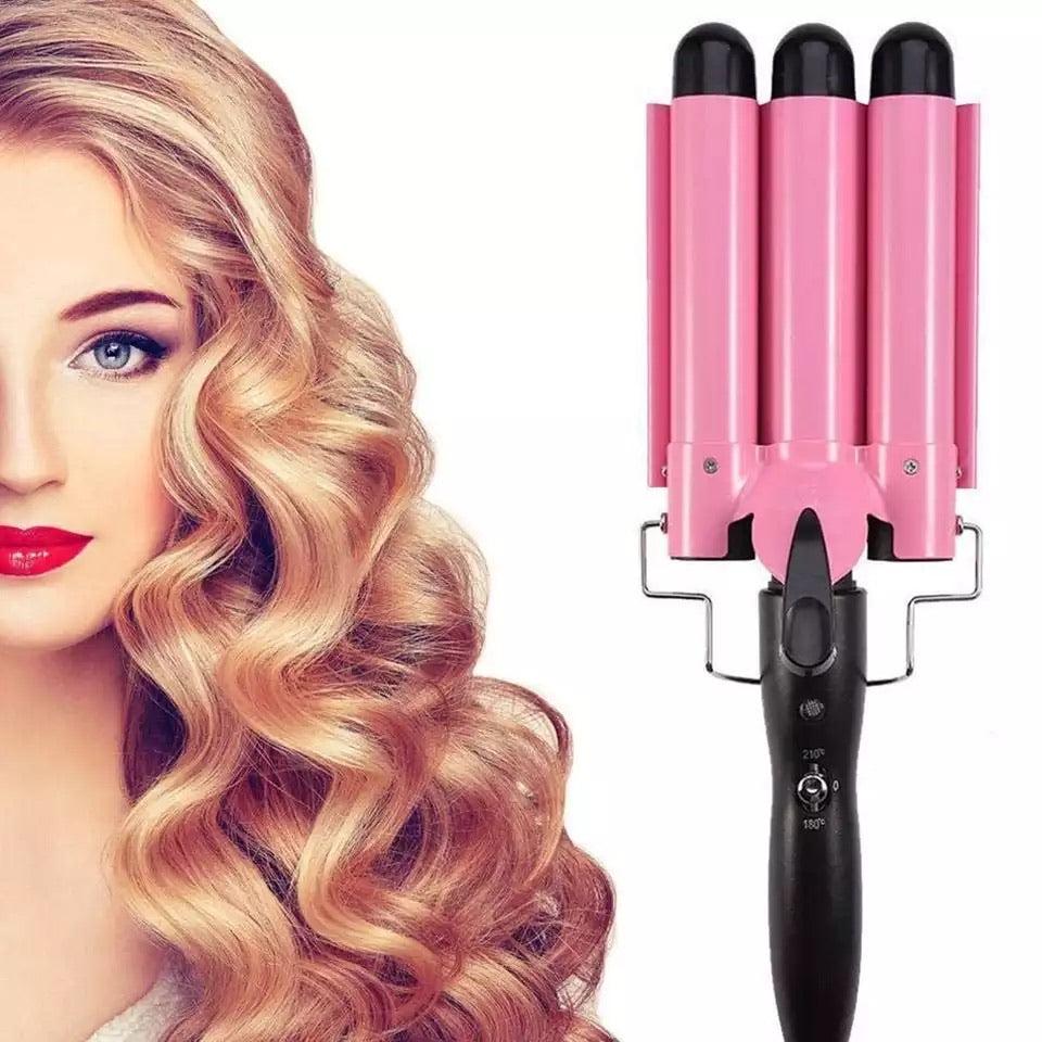 Professional  Three Tube Curling Triple Barrel
