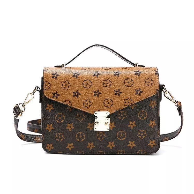 Brown/Black bag with straps