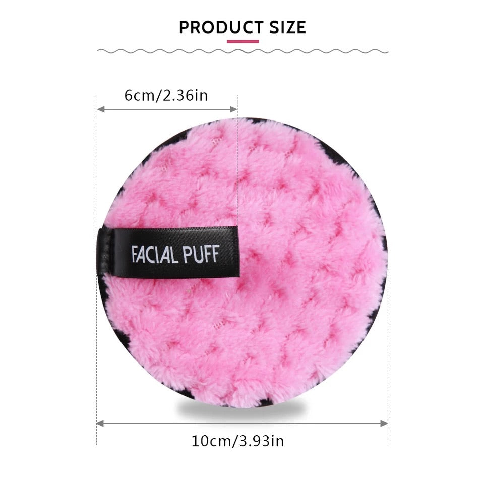 4pcs Reusable Makeup remover pad